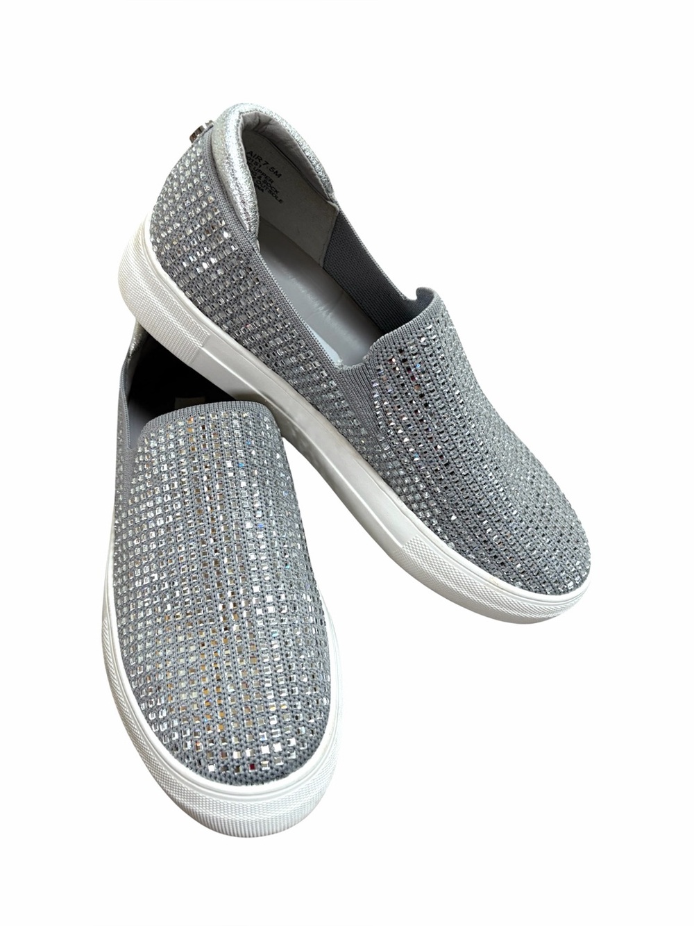 Steve Madden Rhinestone Slip on Sneakers
